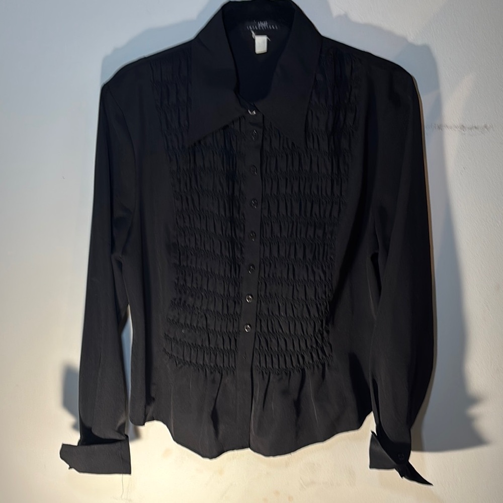 Elegant Black Women's Blouse